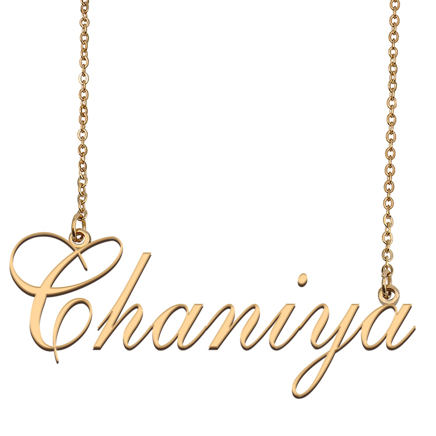 Custom Made Dainty My Name Necklace Best Friendship Jewelry Gifts for Her Chaniya