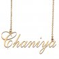 Custom Made Dainty My Name Necklace Best Friendship Jewelry Gifts for Her Chaniya