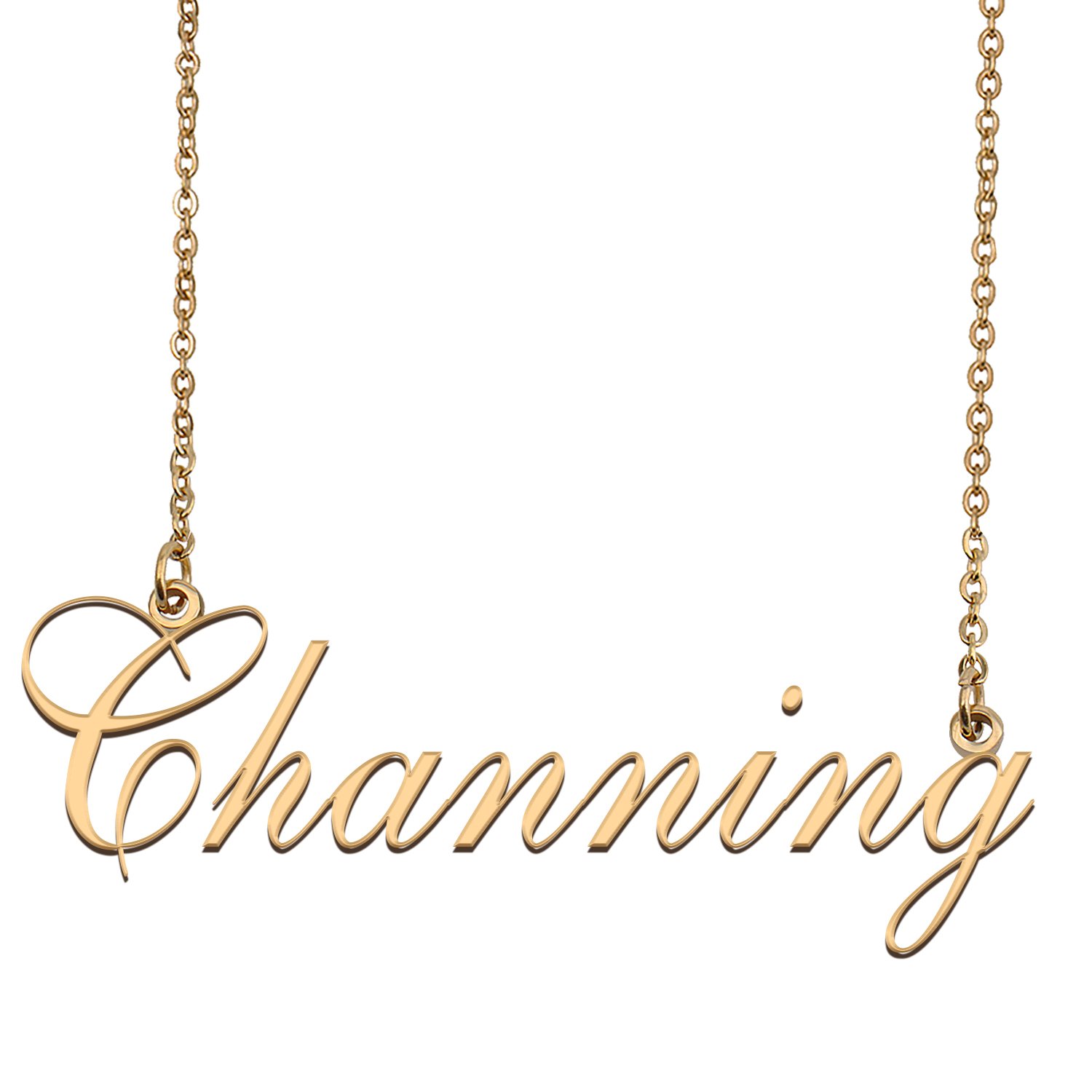 Custom Made Dainty My Name Necklace Best Friendship Jewelry Gifts for Her Channing