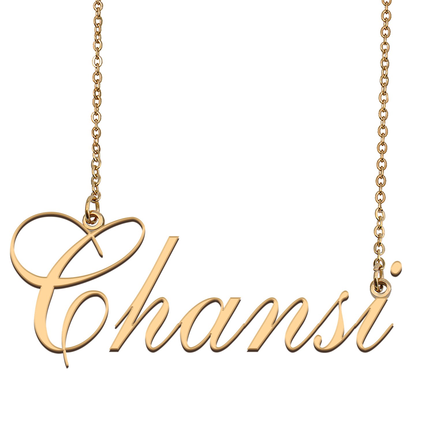 Custom Made Dainty My Name Necklace Best Friendship Jewelry Gifts for Her Chansi