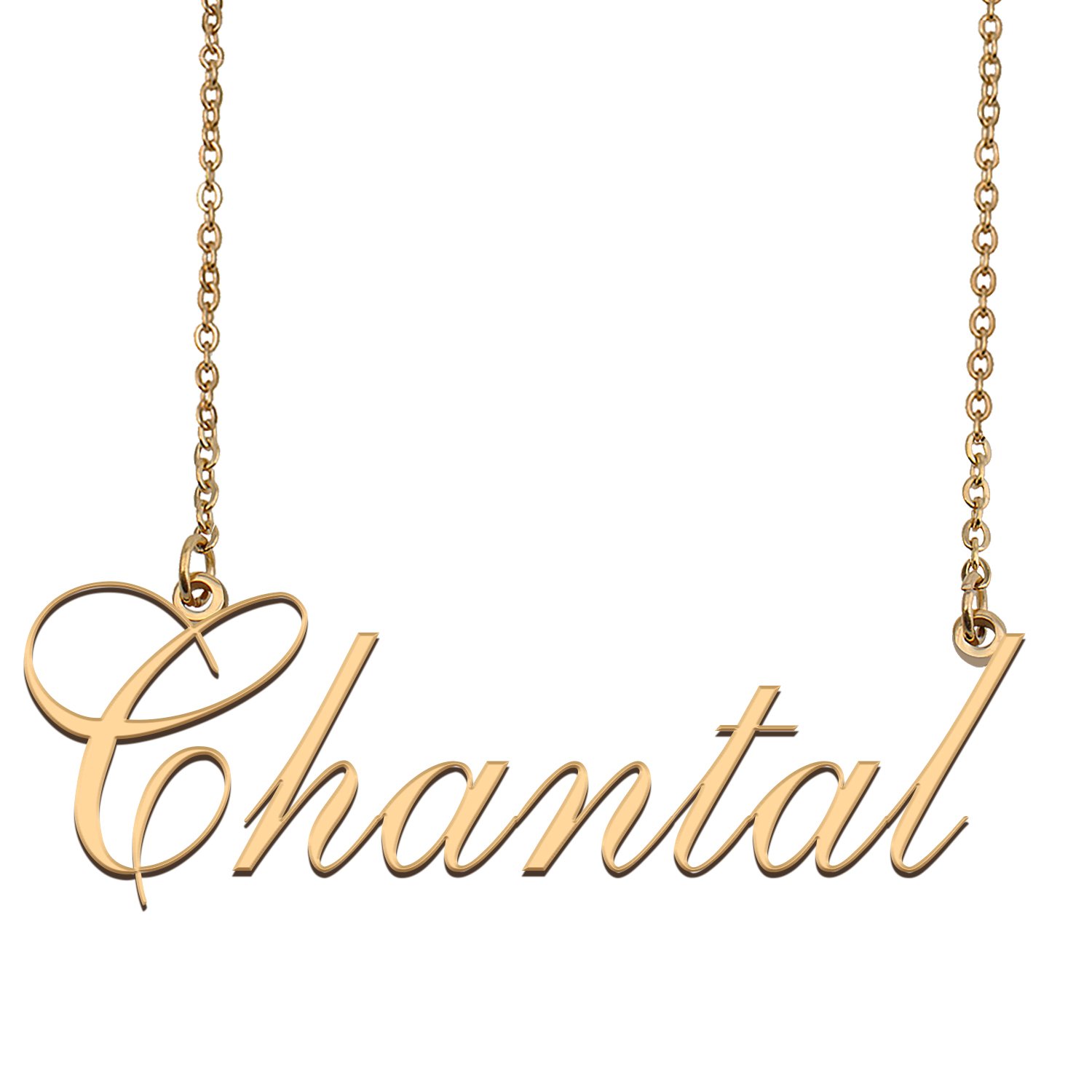 Custom Made Dainty My Name Necklace Best Friendship Jewelry Gifts for Her Chantal