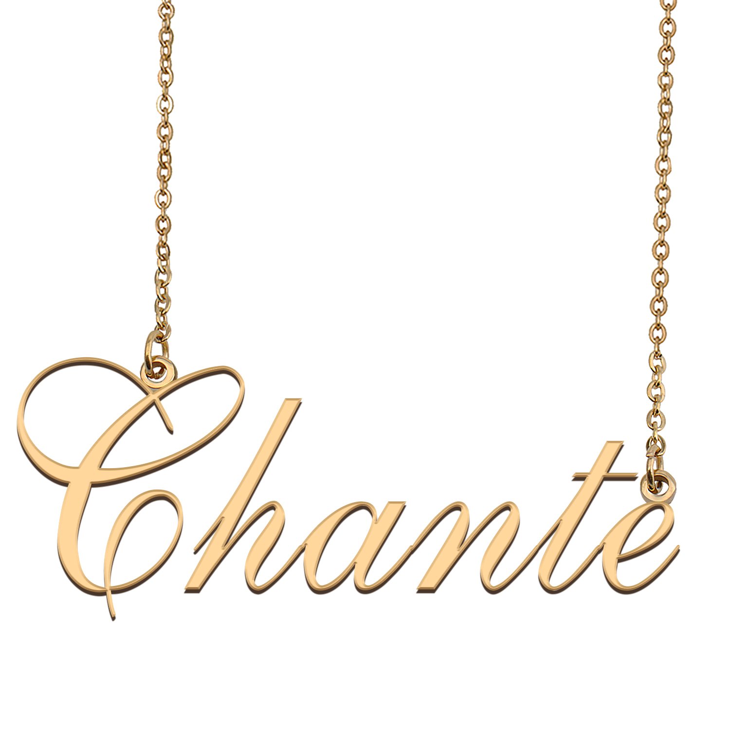 Custom Made Dainty My Name Necklace Best Friendship Jewelry Gifts for Her Chante