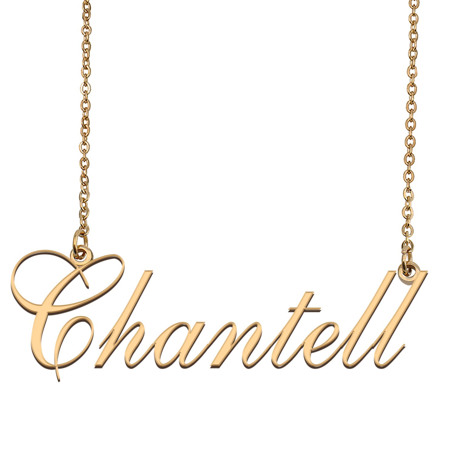 Custom Made Dainty My Name Necklace Best Friendship Jewelry Gifts for Her Chantell