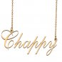 Custom Made Dainty My Name Necklace Best Friendship Jewelry Gifts for Her Chappy