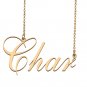 Custom Made Dainty My Name Necklace Best Friendship Jewelry Gifts for Her Char