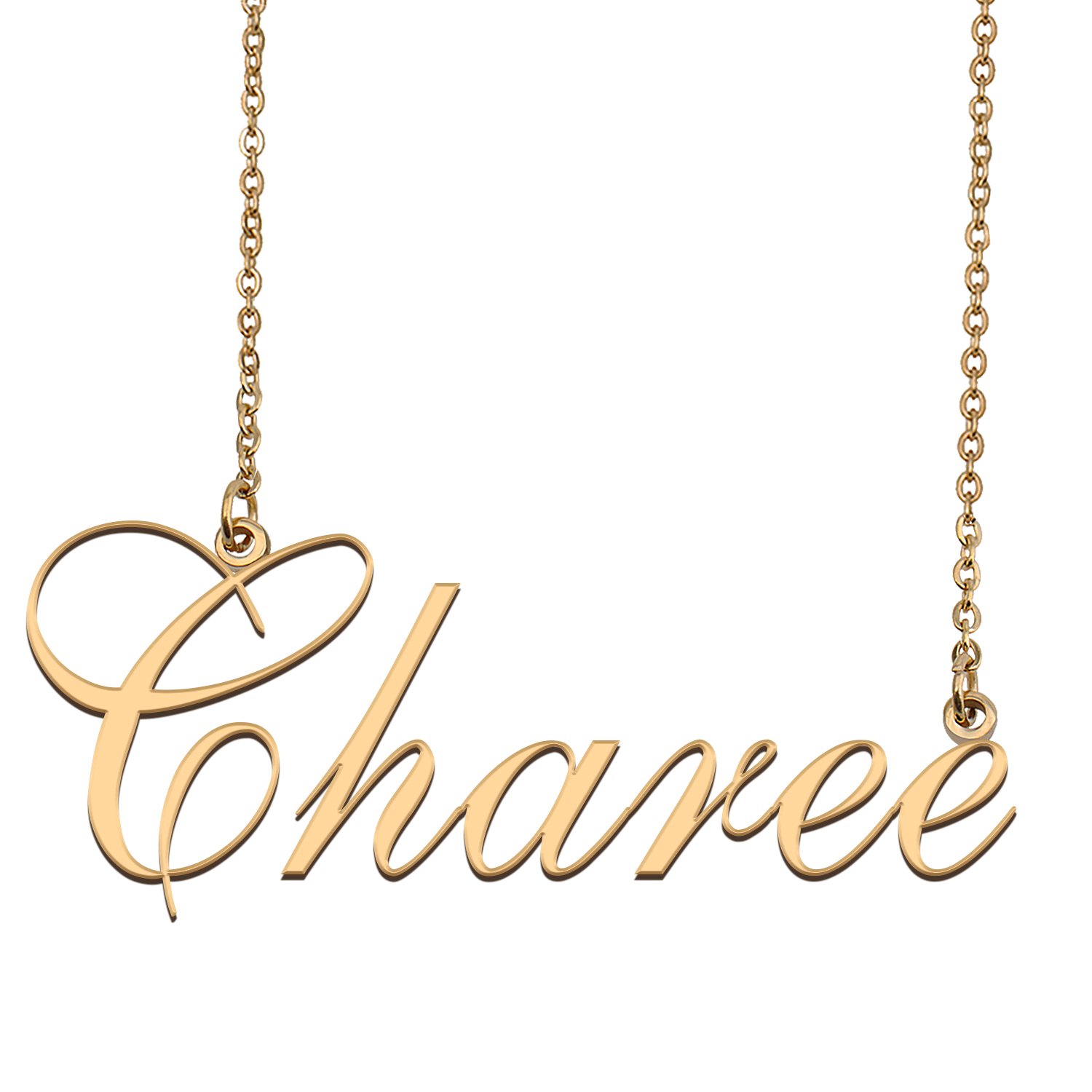Custom Made Dainty My Name Necklace Best Friendship Jewelry Gifts for Her Charee