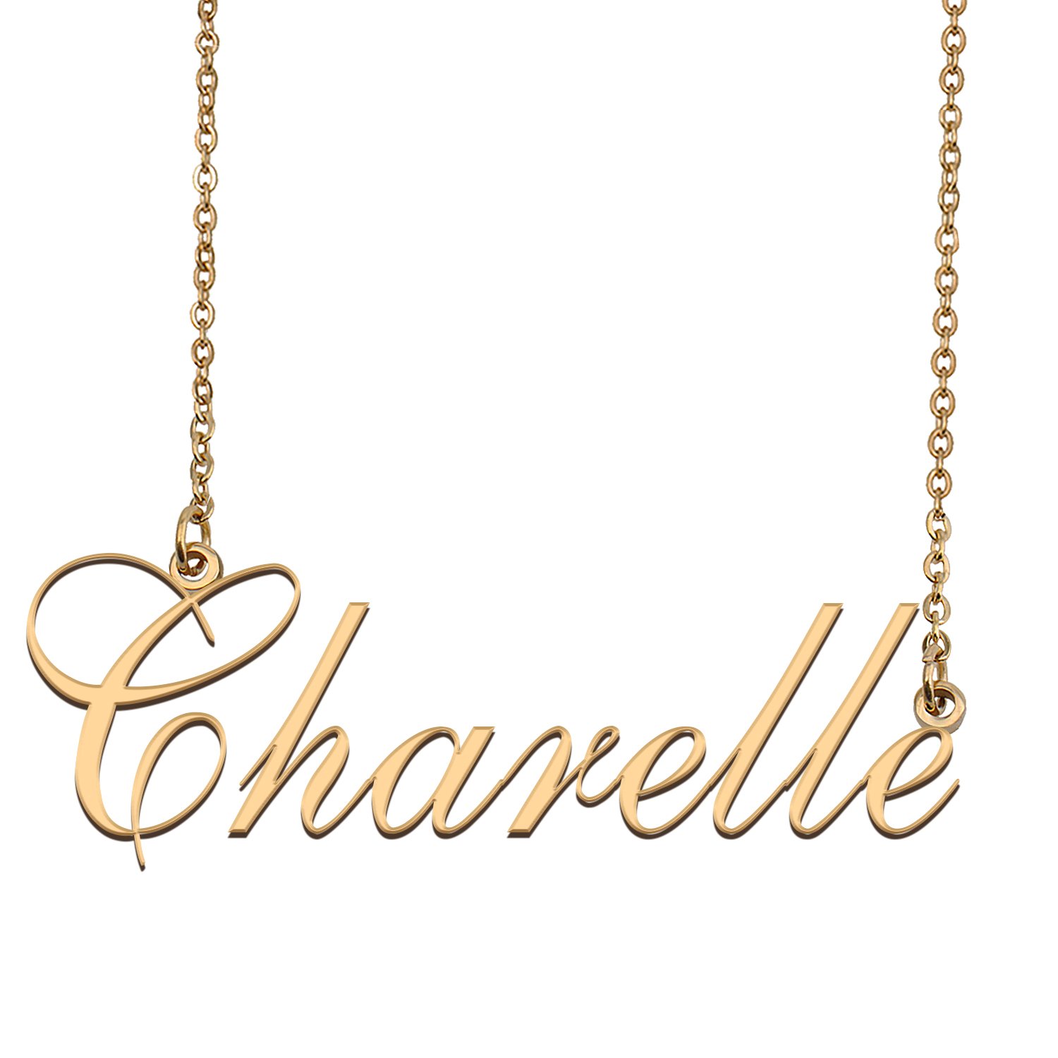 Custom Made Dainty My Name Necklace Best Friendship Jewelry Gifts for Her Charelle