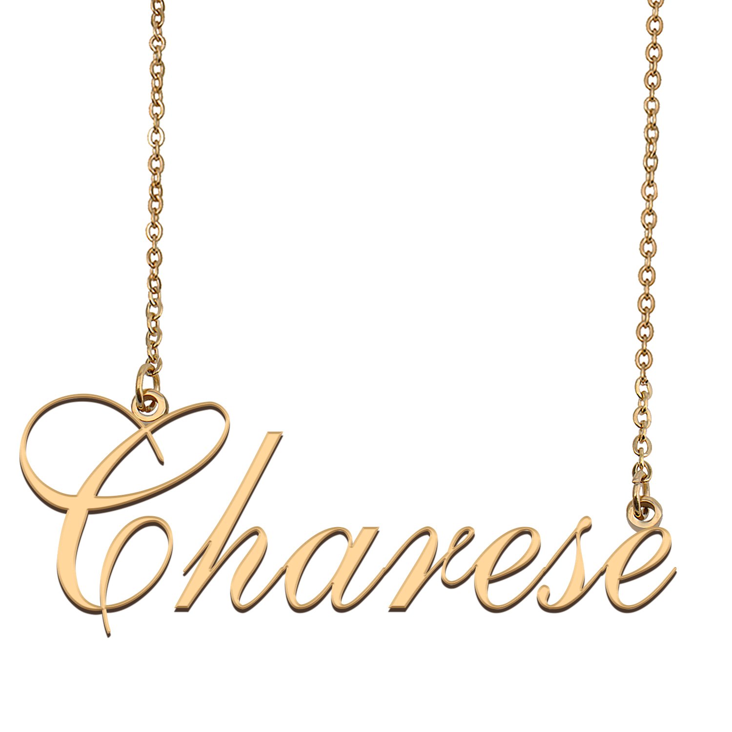 Custom Made Dainty My Name Necklace Best Friendship Jewelry Gifts for Her Charese