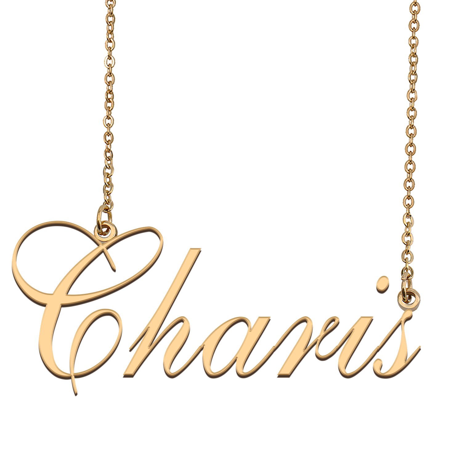 Custom Made Dainty My Name Necklace Best Friendship Jewelry Gifts for Her Charis
