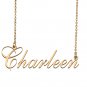 Custom Made Dainty My Name Necklace Best Friendship Jewelry Gifts for Her Charleen