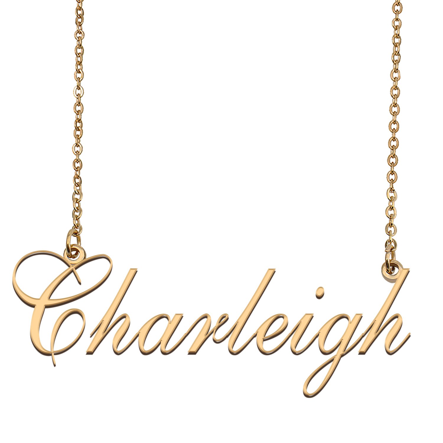 Custom Made Dainty My Name Necklace Best Friendship Jewelry Gifts for Her Charleigh