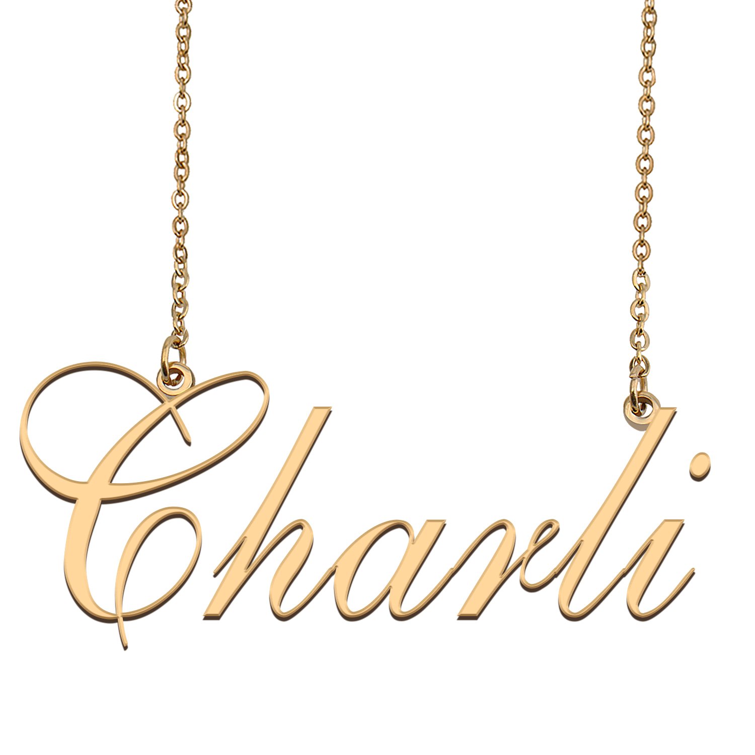 Custom Made Dainty My Name Necklace Best Friendship Jewelry Gifts for Her Charli