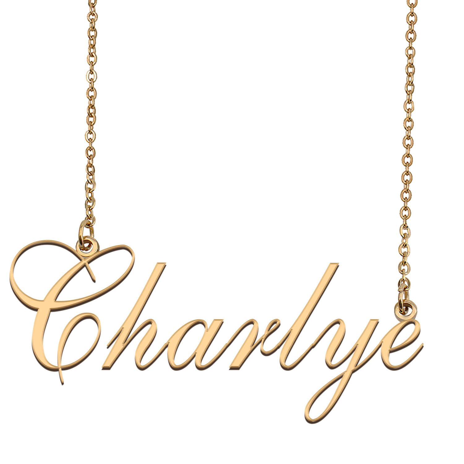Custom Made Dainty My Name Necklace Best Friendship Jewelry Gifts for Her Charlye