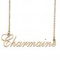 Custom Made Dainty My Name Necklace Best Friendship Jewelry Gifts for Her Charmaine
