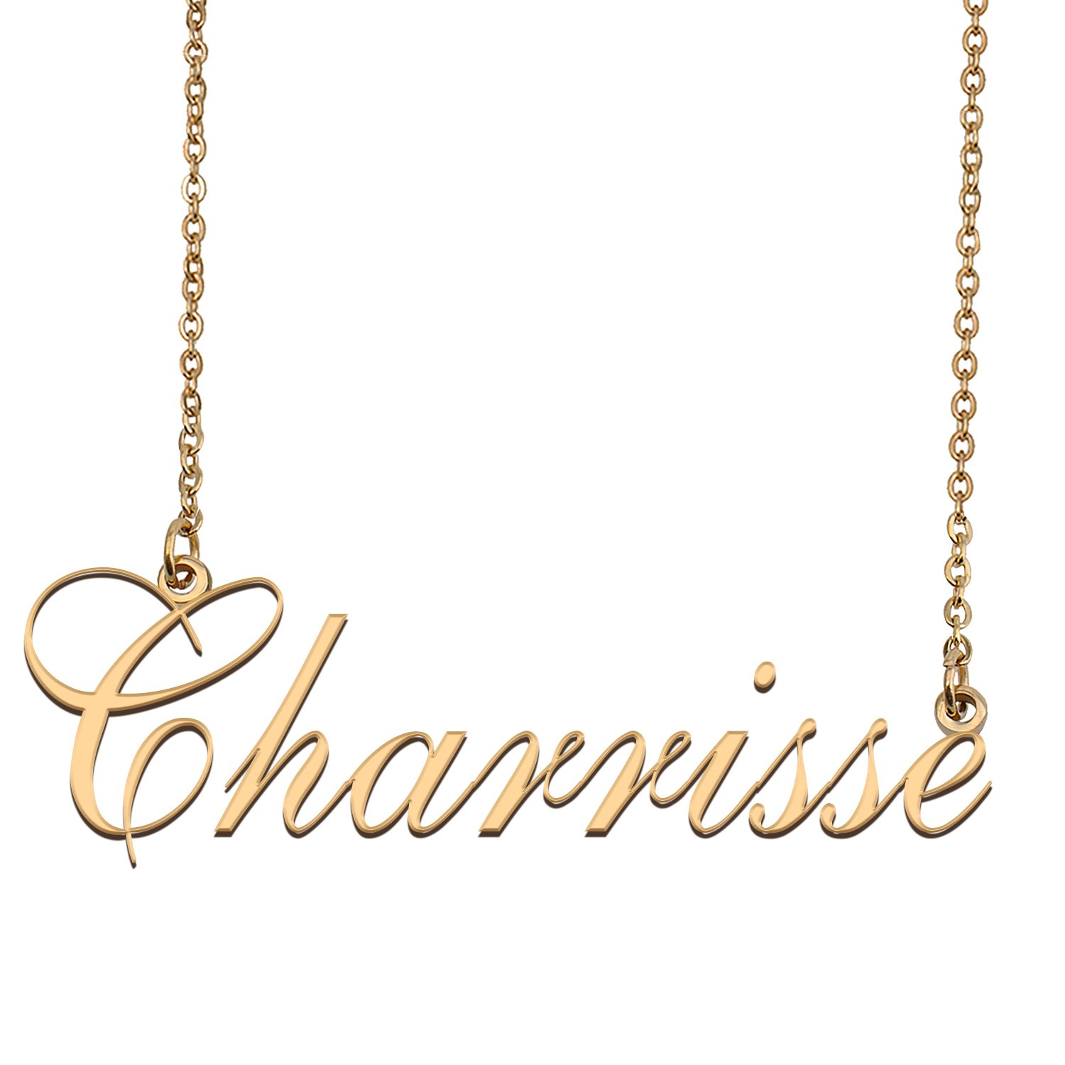 Custom Made Dainty My Name Necklace Best Friendship Jewelry Gifts for Her Charrisse