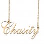 Custom Made Dainty My Name Necklace Best Friendship Jewelry Gifts for Her Chasity