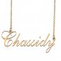 Custom Made Dainty My Name Necklace Best Friendship Jewelry Gifts for Her Chassidy