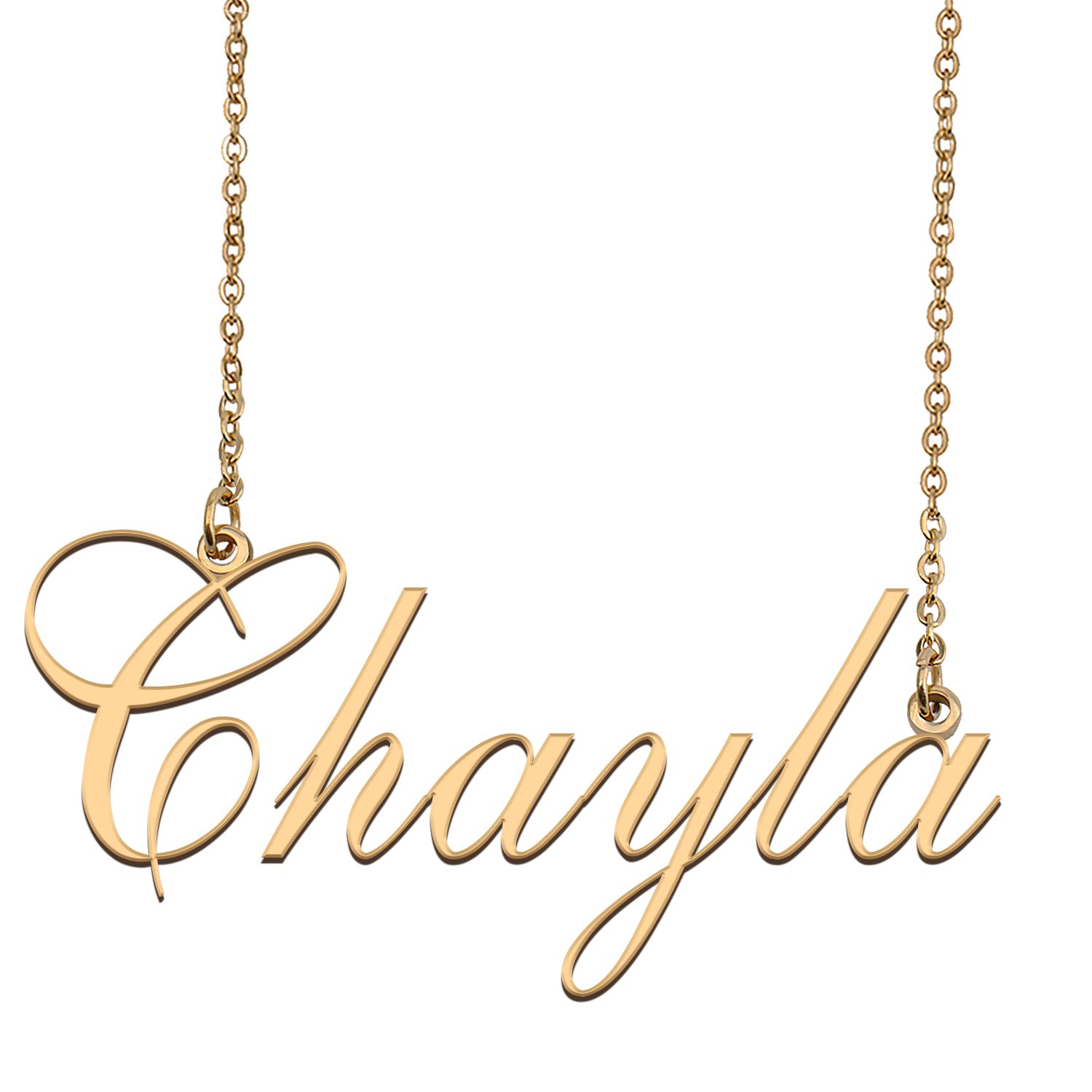 Custom Made Dainty My Name Necklace Best Friendship Jewelry Gifts for Her Chayla