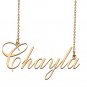 Custom Made Dainty My Name Necklace Best Friendship Jewelry Gifts for Her Chayla