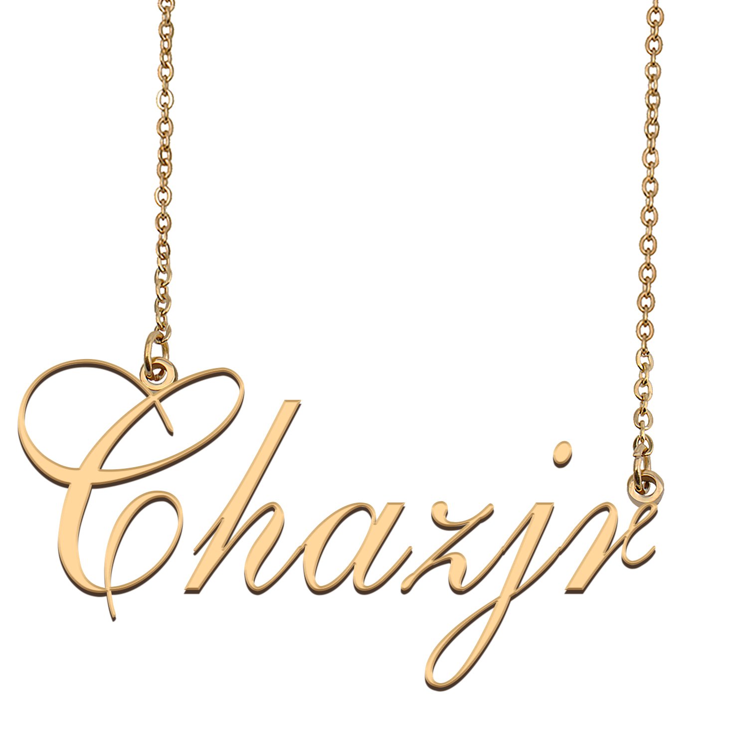 Custom Made Dainty My Name Necklace Best Friendship Jewelry Gifts for Her Chazjr
