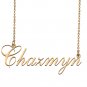 Custom Made Dainty My Name Necklace Best Friendship Jewelry Gifts for Her Chazmyn