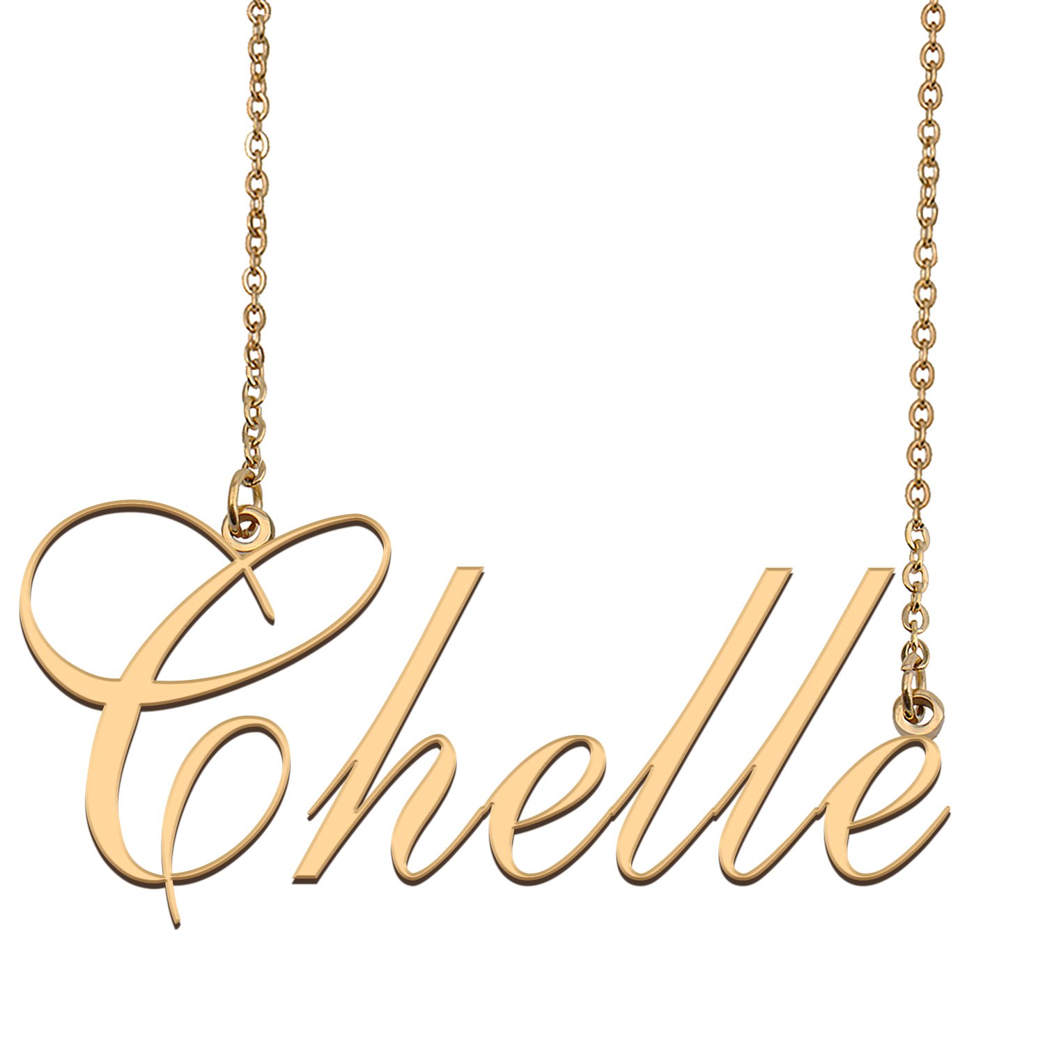 Custom Made Dainty My Name Necklace Best Friendship Jewelry Gifts for Her Chelle