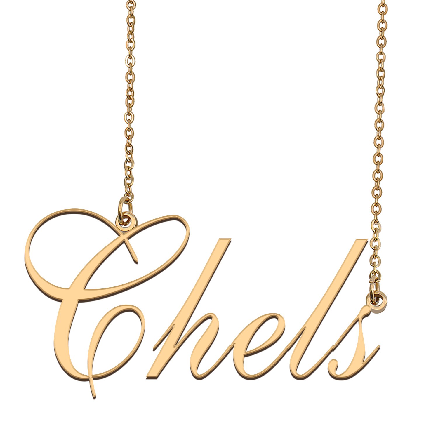 Custom Made Dainty My Name Necklace Best Friendship Jewelry Gifts for Her Chels