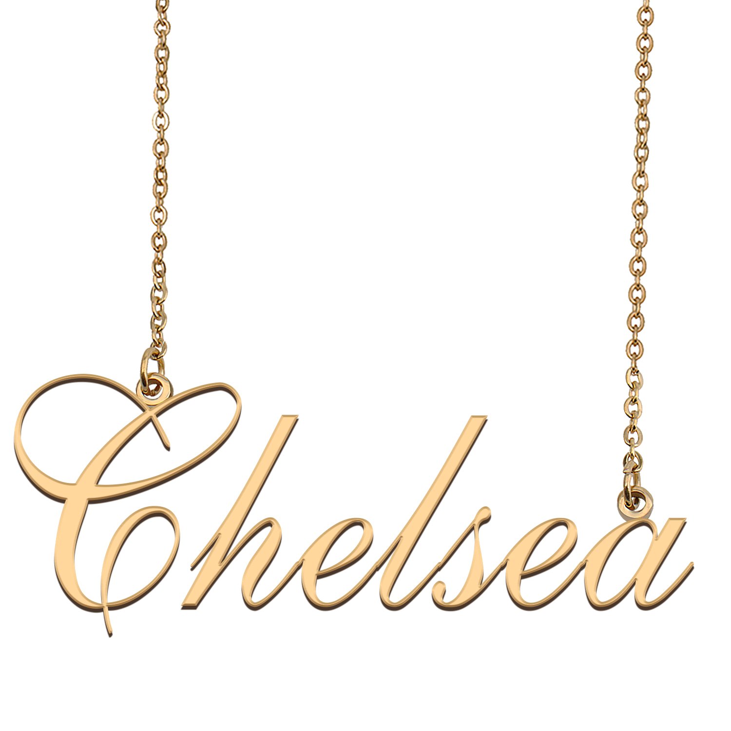 Custom Made Dainty My Name Necklace Best Friendship Jewelry Gifts for Her Chelsea