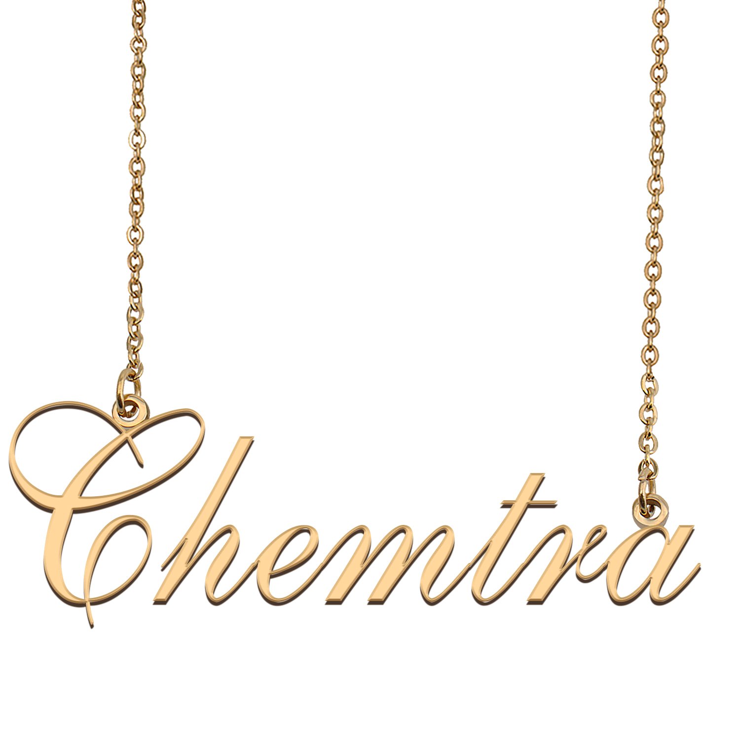 Custom Made Dainty My Name Necklace Best Friendship Jewelry Gifts for Her Chemtra