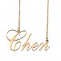 Custom Made Dainty My Name Necklace Best Friendship Jewelry Gifts for Her Chen