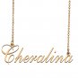 Custom Made Dainty My Name Necklace Best Friendship Jewelry Gifts for Her Cheralina
