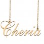 Custom Made Dainty My Name Necklace Best Friendship Jewelry Gifts for Her Cheria