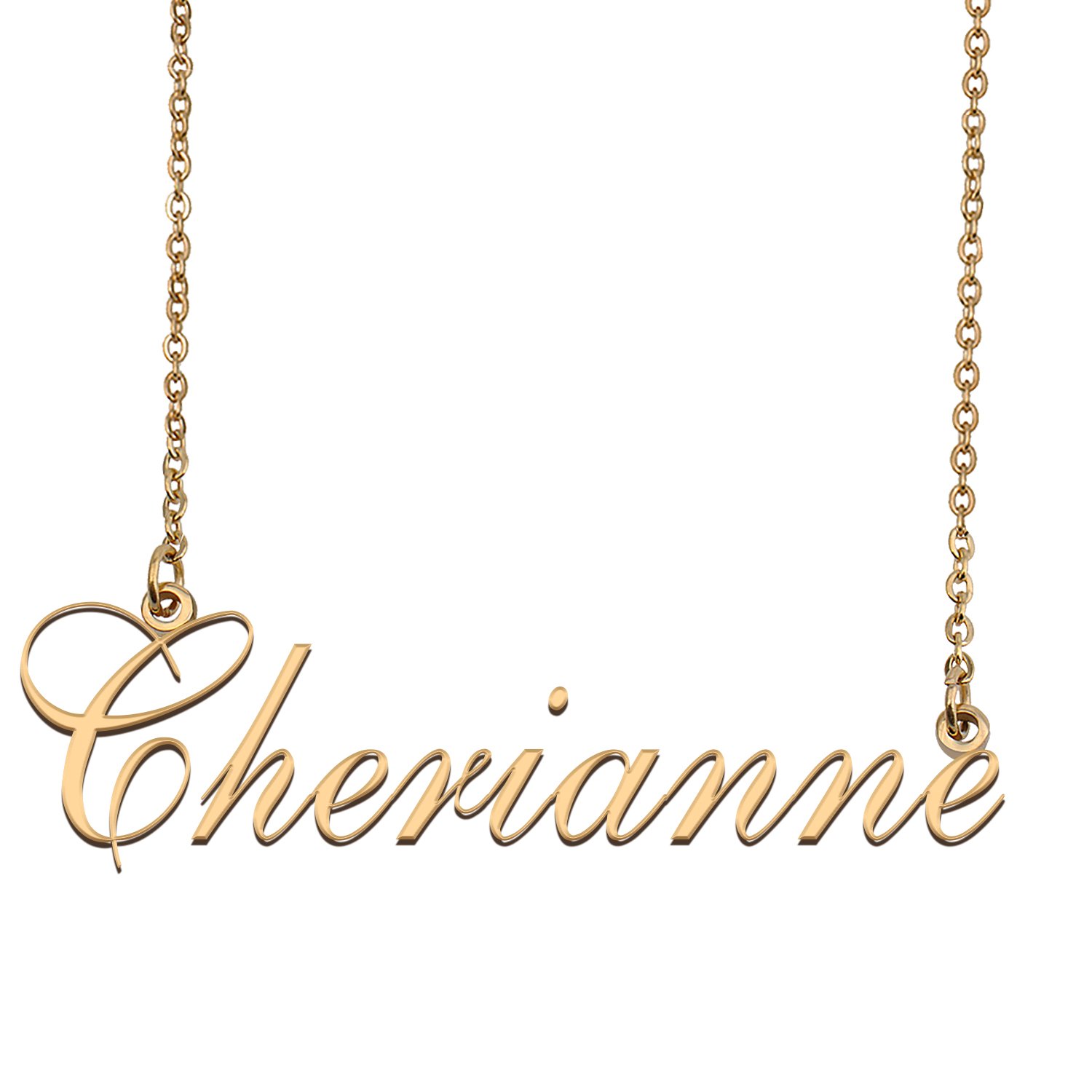 Custom Made Dainty My Name Necklace Best Friendship Jewelry Gifts for Her Cherianne
