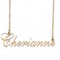 Custom Made Dainty My Name Necklace Best Friendship Jewelry Gifts for Her Cherianne