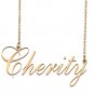 Custom Made Dainty My Name Necklace Best Friendship Jewelry Gifts for Her Cherity