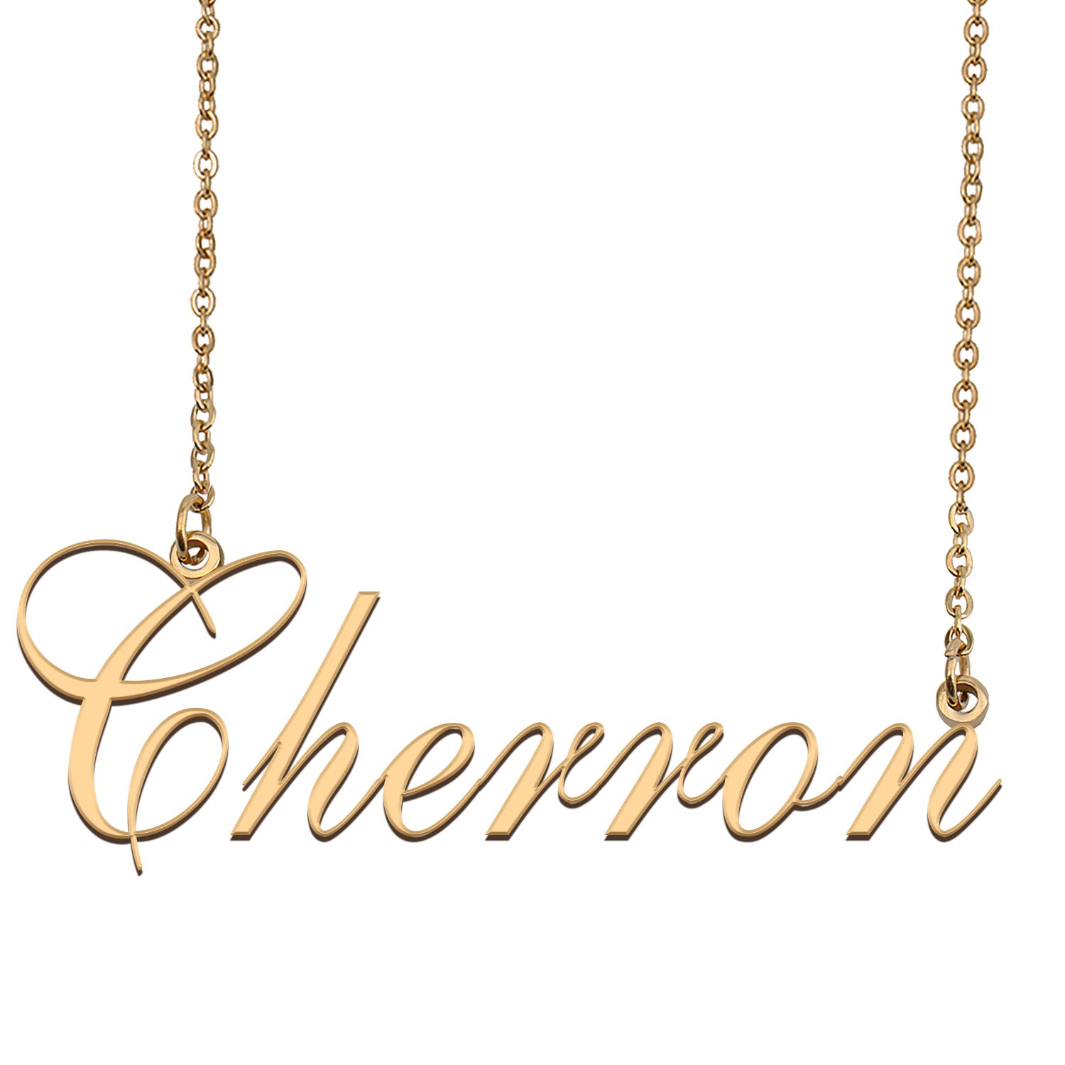 Custom Made Dainty My Name Necklace Best Friendship Jewelry Gifts for Her Cherron