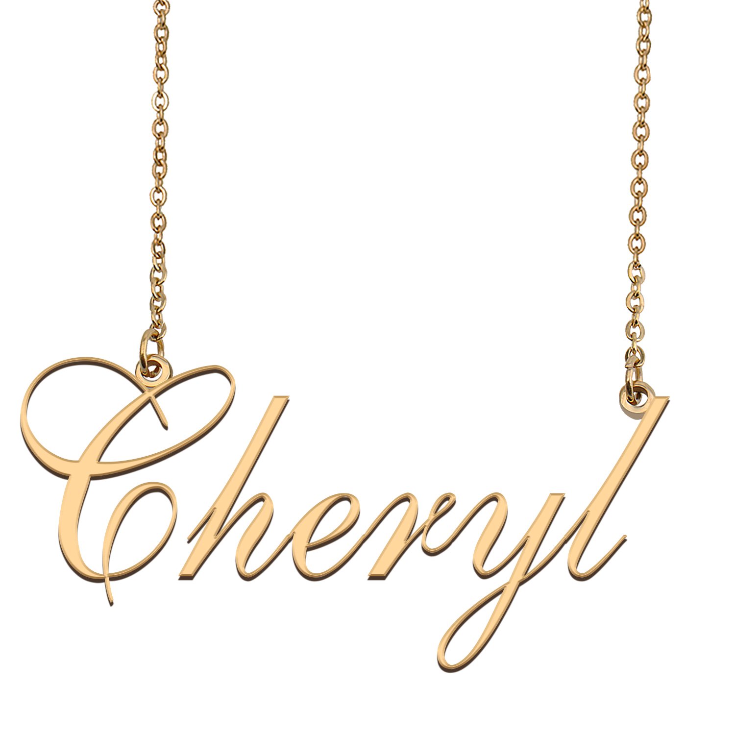 Custom Made Dainty My Name Necklace Best Friendship Jewelry Gifts for Her Cheryl