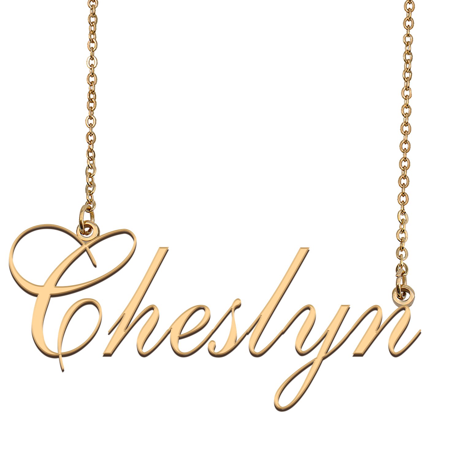Custom Made Dainty My Name Necklace Best Friendship Jewelry Gifts for Her Cheslyn