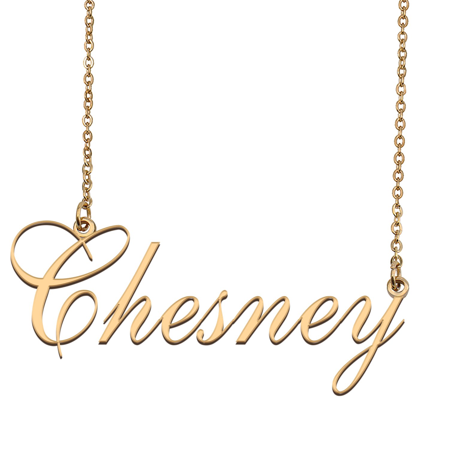 Custom Made Dainty My Name Necklace Best Friendship Jewelry Gifts for Her Chesney
