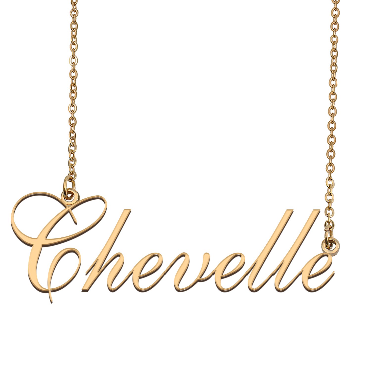 Custom Made Dainty My Name Necklace Best Friendship Jewelry Gifts for Her Chevelle