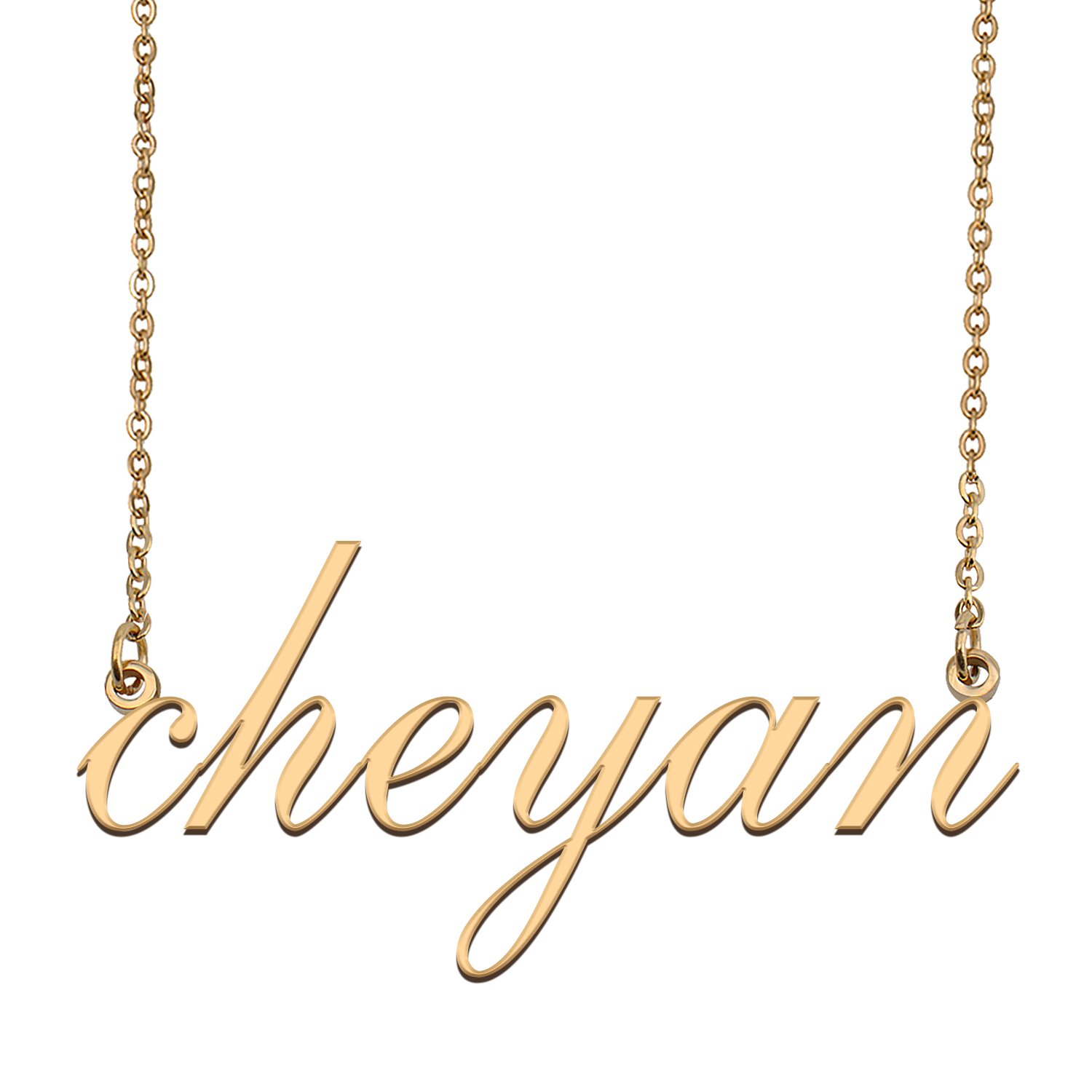 Custom Made Dainty My Name Necklace Best Friendship Jewelry Gifts for Her cheyan