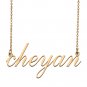 Custom Made Dainty My Name Necklace Best Friendship Jewelry Gifts for Her cheyan