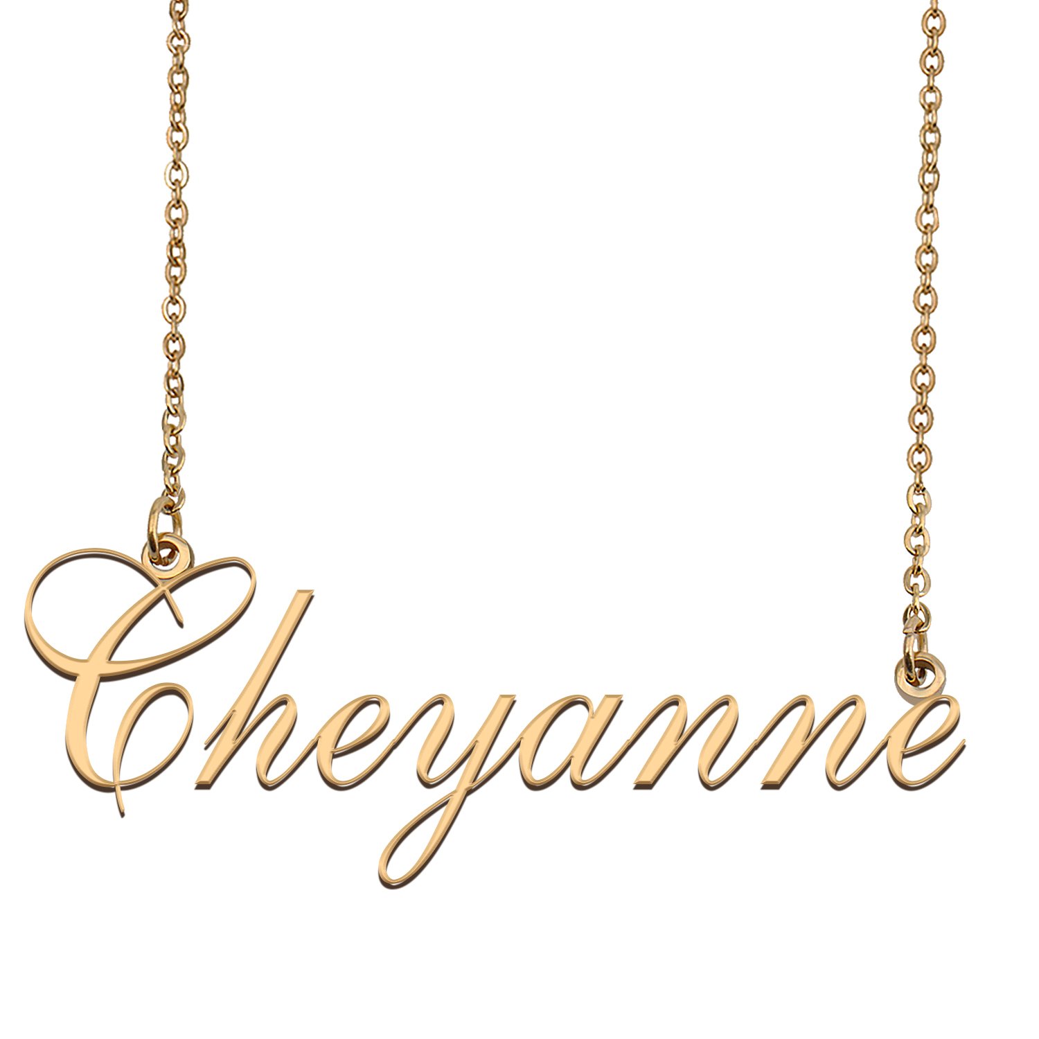 Custom Made Dainty My Name Necklace Best Friendship Jewelry Gifts for Her Cheyanne