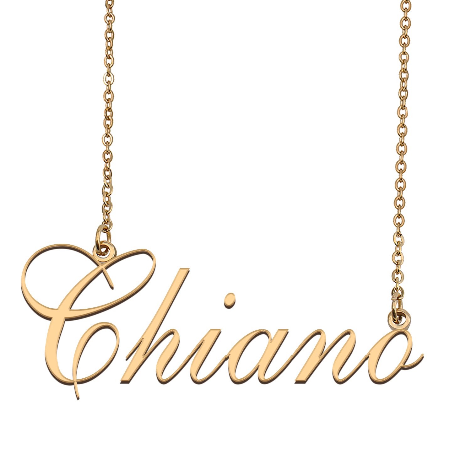 Custom Made Dainty My Name Necklace Best Friendship Jewelry Gifts for Her Chiano