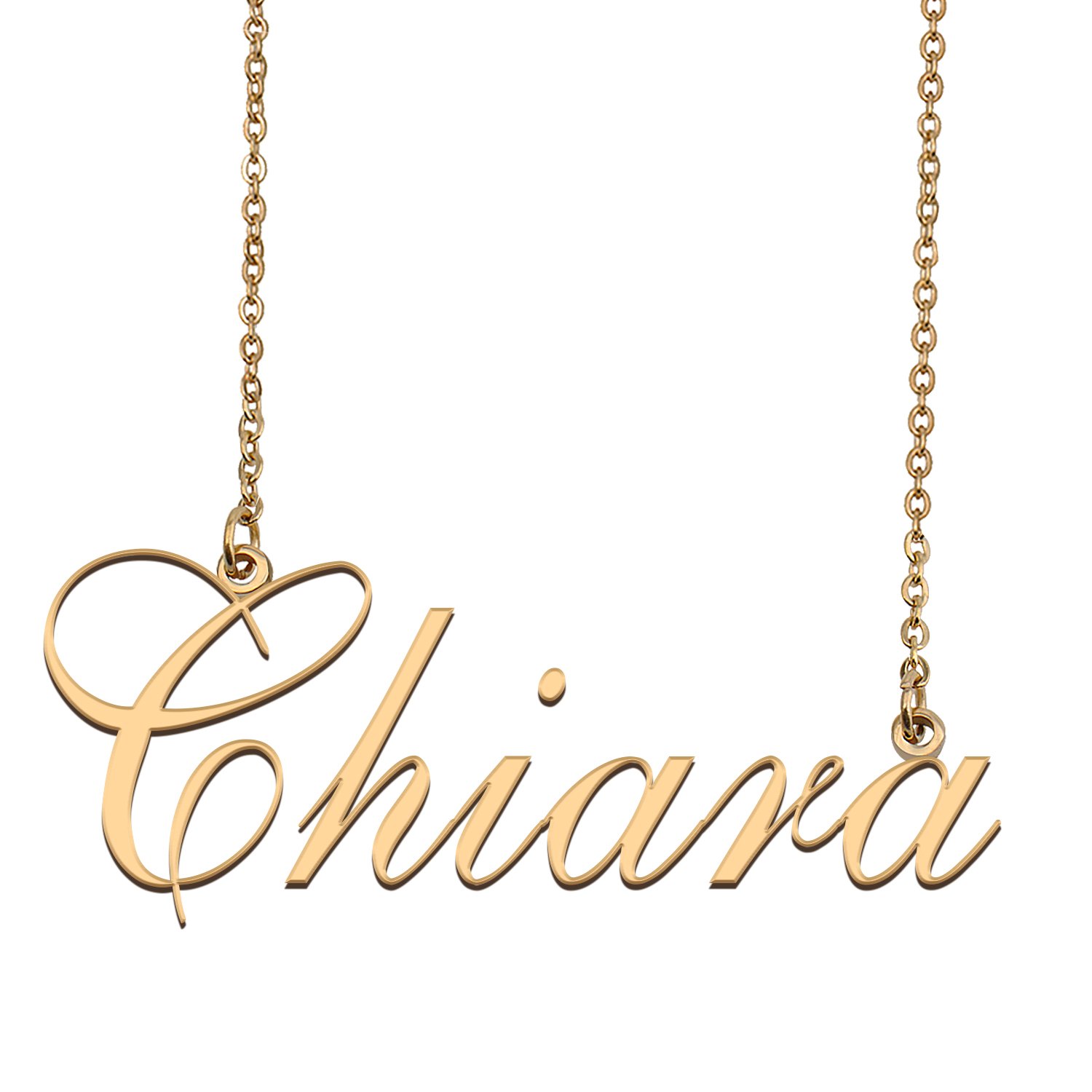 Custom Made Dainty My Name Necklace Best Friendship Jewelry Gifts for Her Chiara