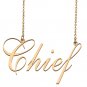 Custom Made Dainty My Name Necklace Best Friendship Jewelry Gifts for Her Chief