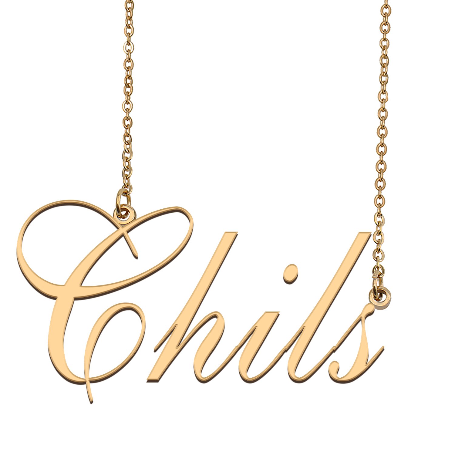 Custom Made Dainty My Name Necklace Best Friendship Jewelry Gifts for Her Chils