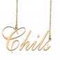 Custom Made Dainty My Name Necklace Best Friendship Jewelry Gifts for Her Chils