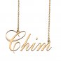 Custom Made Dainty My Name Necklace Best Friendship Jewelry Gifts for Her Chim
