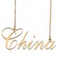 Custom Made Dainty My Name Necklace Best Friendship Jewelry Gifts for Her China